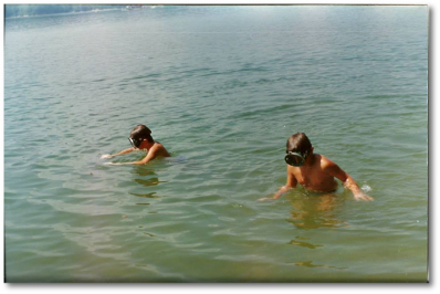 Podwodny Cyrk - początki - nurkowanie Solina - Misza i Kuba